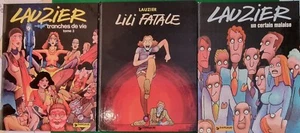 3 Comics EO LAUZIER Fatale Lili, ein gewisses Unbehagen, Lebensscheiben 3 Dargaud - Bild 1 von 9