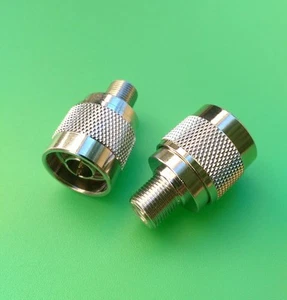 (2 PCS) N Male to F Female Connector - USA Seller - Picture 1 of 3