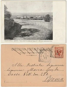 ALBANO LAZIALE - ROMA - VEDUTA DELLA CITTA' PRESA DAI CAPPUCCINI - VIAGG. -68833 - Picture 1 of 1