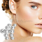 1 Piece Hypoallergenic 925 Sterling Silver Helix Cartilage Stud Women Earrings