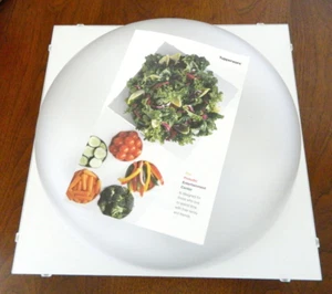 TUPPERWARE Preludio SERVING TRAY BOWL Party PICNIC BBQ Salad DIP TOPPINGS - Picture 1 of 11