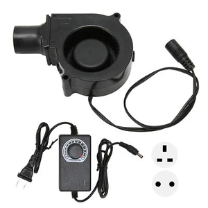 Blower Fan Brushless 12V 0.38A Ball Bearing High Speed Cooling Blower - Photo 1/12