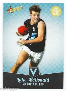 2013 Future Force (82) Luke McDONALD Victoria Metro North Melbourne - Picture 1 of 1