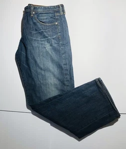 AG Adriano Goldschmied Jeans Mens 34x32 THE HERO Blue Denim MADE IN USA - Picture 1 of 12