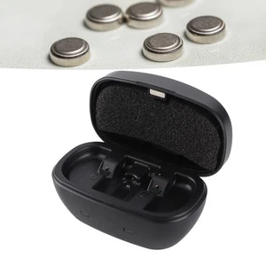 Hörverstärker Akkus Ladegerät Long Life USB Cycle 312 Knopfbatterie Box - Bild 1 von 22