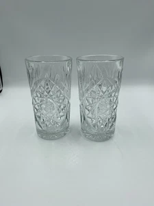 Vintage Libbey Hobstar Highball Eistee Wasserbecher. 2er Set. - Bild 1 von 3