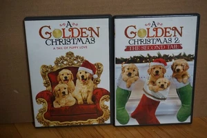 A Golden Christmas 1 & 2 DVD Lot - Picture 1 of 3