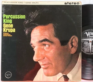 Gene Krupa – Percussion King Vinyl LP Album 1962 Verve Jazz - Picture 1 of 7