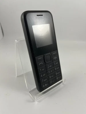 Nokia / Microsoft RM-1134 Tastenhandy Nero Akzeptabler Stato Senza Blocco SIM - Immagine 1 di 2