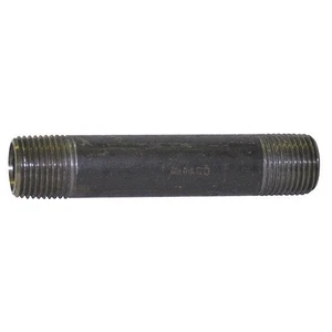 Manufacturer Varies Black Pipe Nipple,Threaded,1/2x4-1/2 In 1LMC8 Manufacturer - Imagen 1 de 1