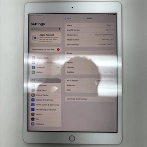 Apple iPad (7.ª generación) 10,2" - (modelo 2019)-128 GB solo WiFi - muy bueno - Imagen 1 de 6