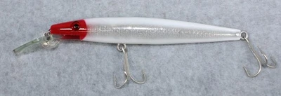 Señuelo vintage Mirrolure 107MR cabeza roja NOS 9" Foto 1 de 4