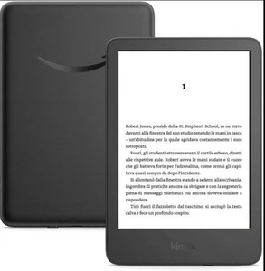 Kindle Amazon 2022 16GB Ricond. Certificato – NUOVO SIGILLATO - Picture 1 of 10