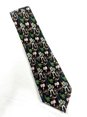 Walt Disney Toy Story цветной шелковый галстук галстук исполнительный галстук L59 «x 4» W Buzz - Изображение 1 из 4