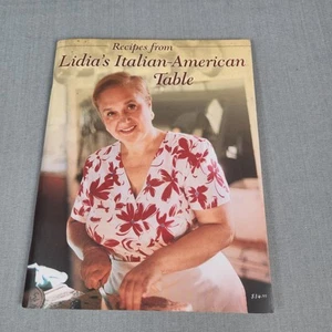 Rezepte aus Lidias italienisch-amerikanischem Tisch 2000 Bastianich PBS Kochbuch PB - Bild 1 von 8