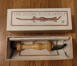 The Oxford Holzgriff Punch Nadel #10 Regular 1/4" Box Handbuch Stichstärke - Bild 1 von 13