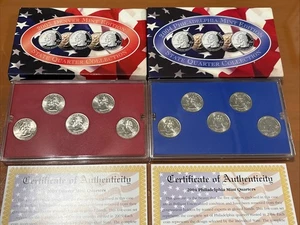 CSN 2003-D 2004-P State Quarter Sets - Picture 1 of 3