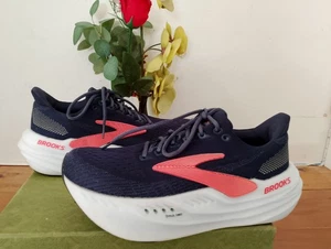 Brooks Glycerin MAX Cushion Running Shoes Black White Blue Men’s Size US 9. - Picture 1 of 17