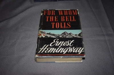 For Whom The Bell Tolls by Ernest Hemingway (1st Edition/Later Print, hardcover) - Image 1 of 4