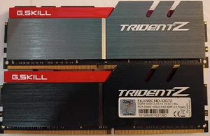 G.SKILL TridentZ 32GB (2x16GB) 3200MHz desktop memory ram - Picture 1 of 1
