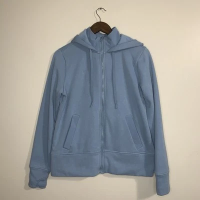 90 градусов на рефлекс синий толстовка с капюшоном свитер куртка женщин молнии карман размер M - Изображение 1 из 4
