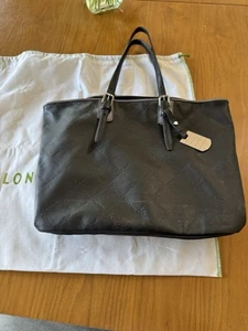 Longchamp Ledertasche schwarz sehr guter Zustand 16”x12. - Bild 1 von 10