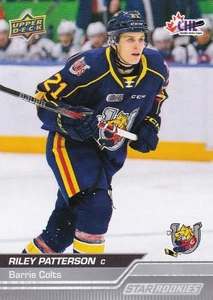 2023-24 Upper Deck CHL Star Rookies #392 Riley Patterson, Barrie Colts - Picture 1 of 1