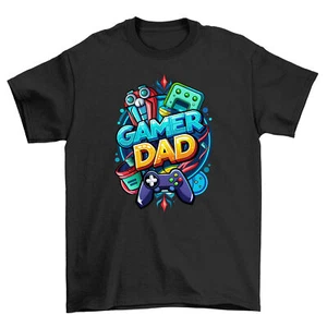 Camiseta Gamer Dad Superhéroe Controlador - ¡Impulsada por Amor y Café! Unleash you - Imagen 1 de 46