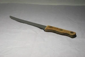 VINTAGE CHICAGO CUTLERY C66 KITCHEN KNIFE WITH WOOD HANDLE - Picture 1 of 7