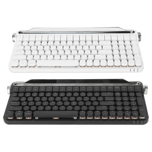 Red Switch Mechanical Keyboard 100 Keys RGB Backlight Gaming Keyboard - Afbeelding 1 van 12