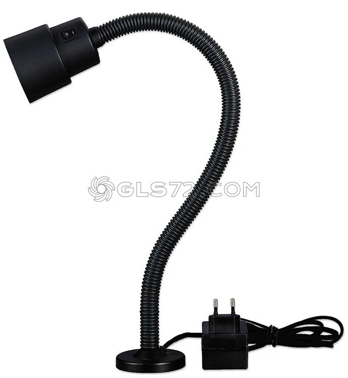 230V FLEXIBLE MACHINE TOOL OPERATION HALOGEN LIGHT LAMP MAGNETIC BASE FERVI 0536 - Image 1 of 1