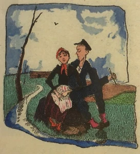 Medem. - Das Pferdchen. Lettische Volksgedichte. EA 1923 - Bild 1 von 1