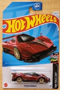 2024 HOT WHEELS Pagani Zonda R (RED) Burgundy 99/250 HW Race Day 3/10 - Picture 1 of 7