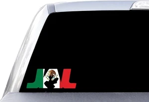 Jalisco 'JAL' - Mexico Flag Print - Mexico State - Window Vinyl Decal Sticker - Bild 1 von 2