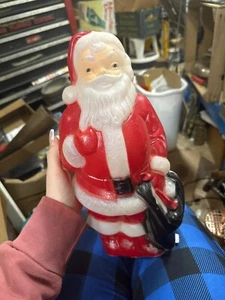 Santa blow mold plastic 13" empire 1968 - Picture 1 of 12
