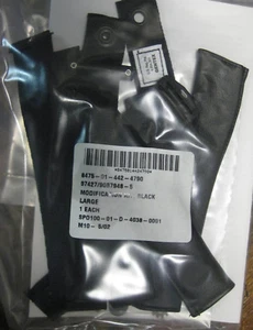 Gentex HGU-55/P HGU-68/P chin/nape set, flight helmet Large, Black Leather NIB - Picture 1 of 2