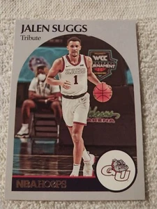 2021-22 JALEN SUGGS NBA HOOPS ROOKIE CARD RC #53 GONZAGA ZAGS ORLANDO MAGIC - Picture 1 of 3