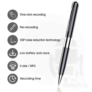 Upgraded 32G Digital Voice Activated Recorder Mini Audio Recording Pen Device UK - Picture 1 of 27