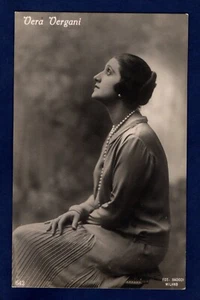VERA VERGANI - CARTOLINA NON VIAGGIATA - Imagen 1 de 2