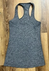 Lululemon Damen Racerback Tanktop grau marmoriert Größe S gebraucht, in einwandfreiem Zustand - Bild 1 von 7