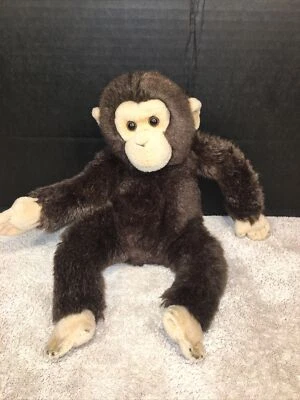 VGUC-10” Ganz Webkinz "Signature" Chimpanzee WKSS2007 Plush Stuffed - Image 1 of 4