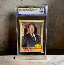 2009 Topps American Heritage - Martin Luther King Jr. - #51 - ISA 10 GEM MT