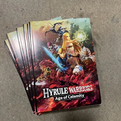 8x Hyrule Warriors: Age Of Calamity Notebooks - Legend Of Zelda Workbook Pre-ord - Image 1 of 4