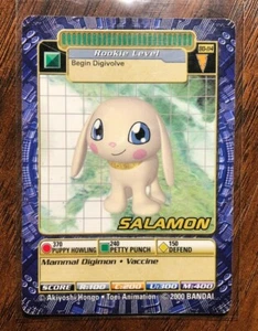 Salamon Bo-114 Booster Series 3 - Digimon Digi-Battle card Bandai 2000 - Picture 1 of 2