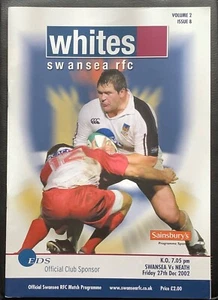 2002 SWANSEA v NEATH programme - Picture 1 of 1