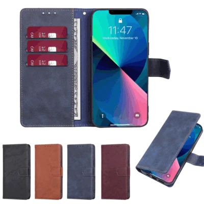 For Motorola Moto G62 G42 G71S G52 G82 E32S E32 G22 Wallet Flip Case Stand Cover - Image 1 of 4