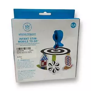 NEW! The Manhattan Toy Company Portable Mobile Car Seat & Stroller Toy Accessory