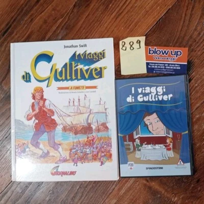 I VIAGGI DI GULLIVER A FUMETTI - JONATHAN SWIFT + OMAGGIO DVD - Immagine 1 di 4