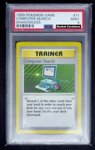 Pokemon Computer Search Shadowless 71/102 Base Set PSA 9 Mint Original - Bild 1 von 1