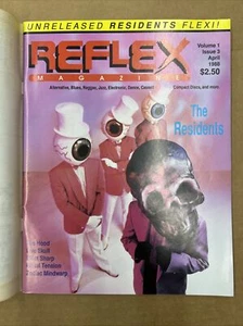 Reflex Magazine Volume 1 Issue 3 April 1988 The Residents With Flex Elliot Sharp - Picture 1 of 6